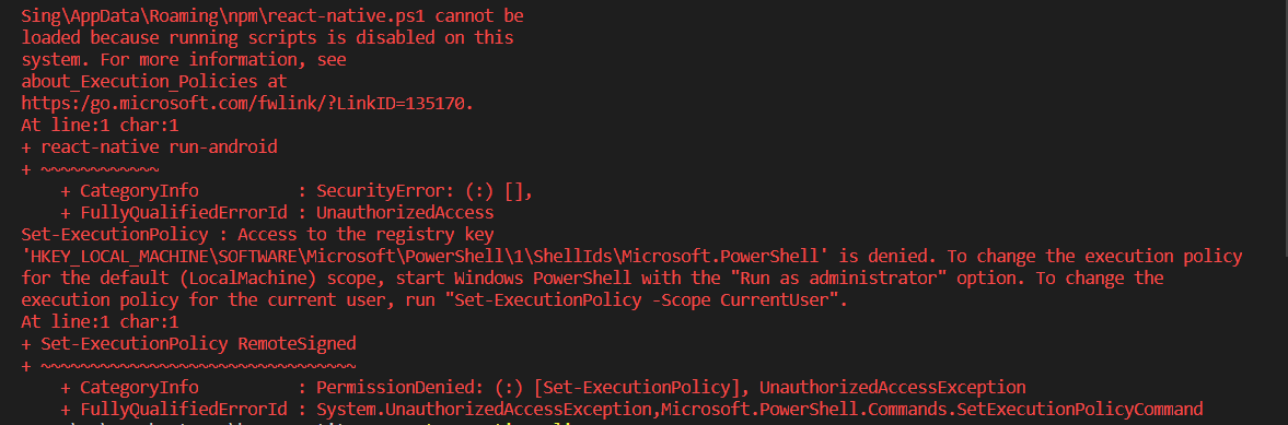 Different ways to bypass Powershell execution policy :.ps1 cannot