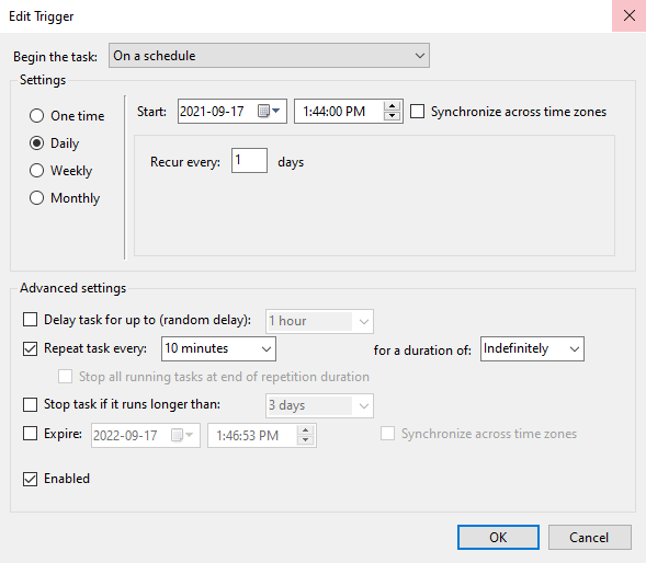 How to Execute Python Scripts in Batch Mode using Windows Task Scheduler -  Tech Rando