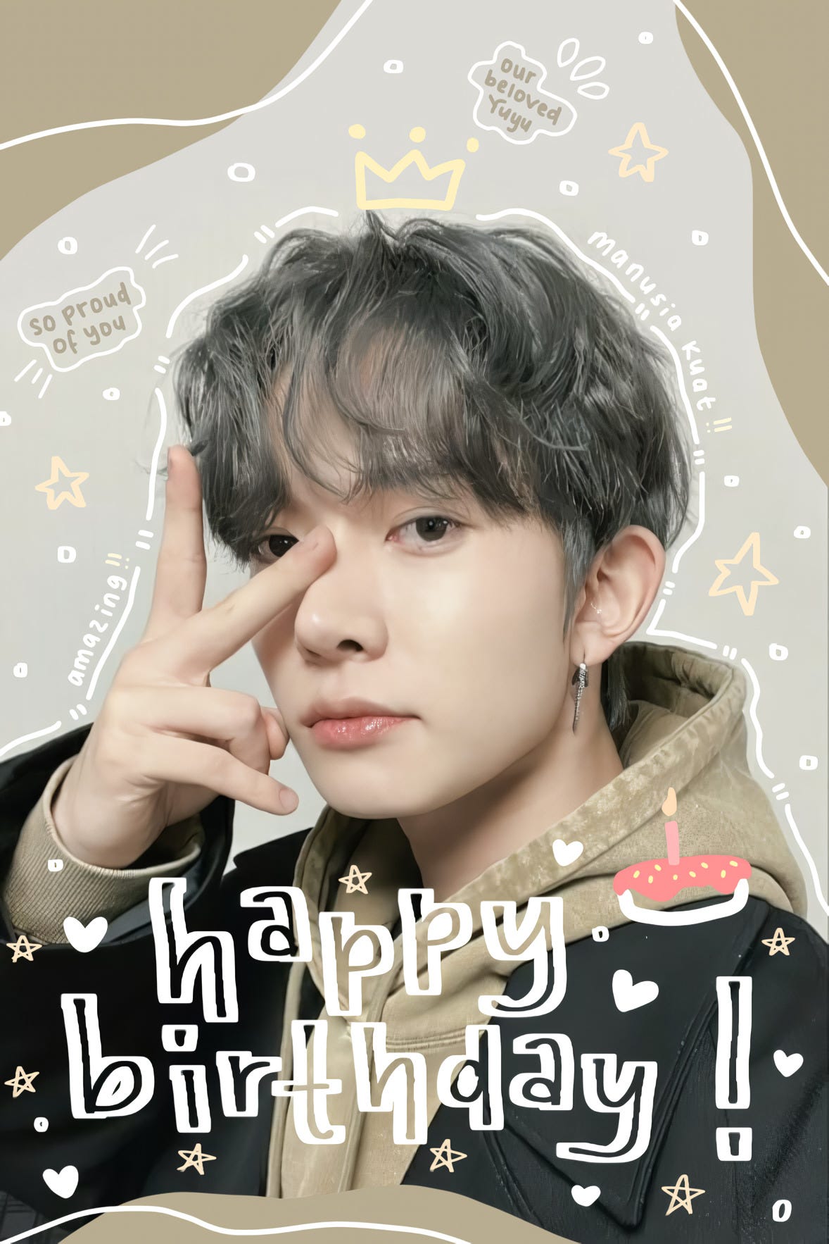 Happy Birthday Yuyu anak kuat - zoh sai - Medium