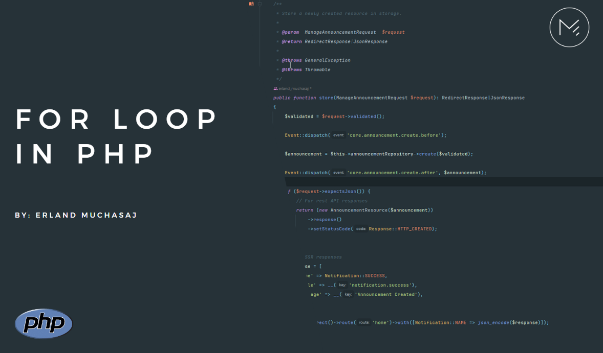 FOR loops in PHP. In this article, we will go into more… | by Erland ...