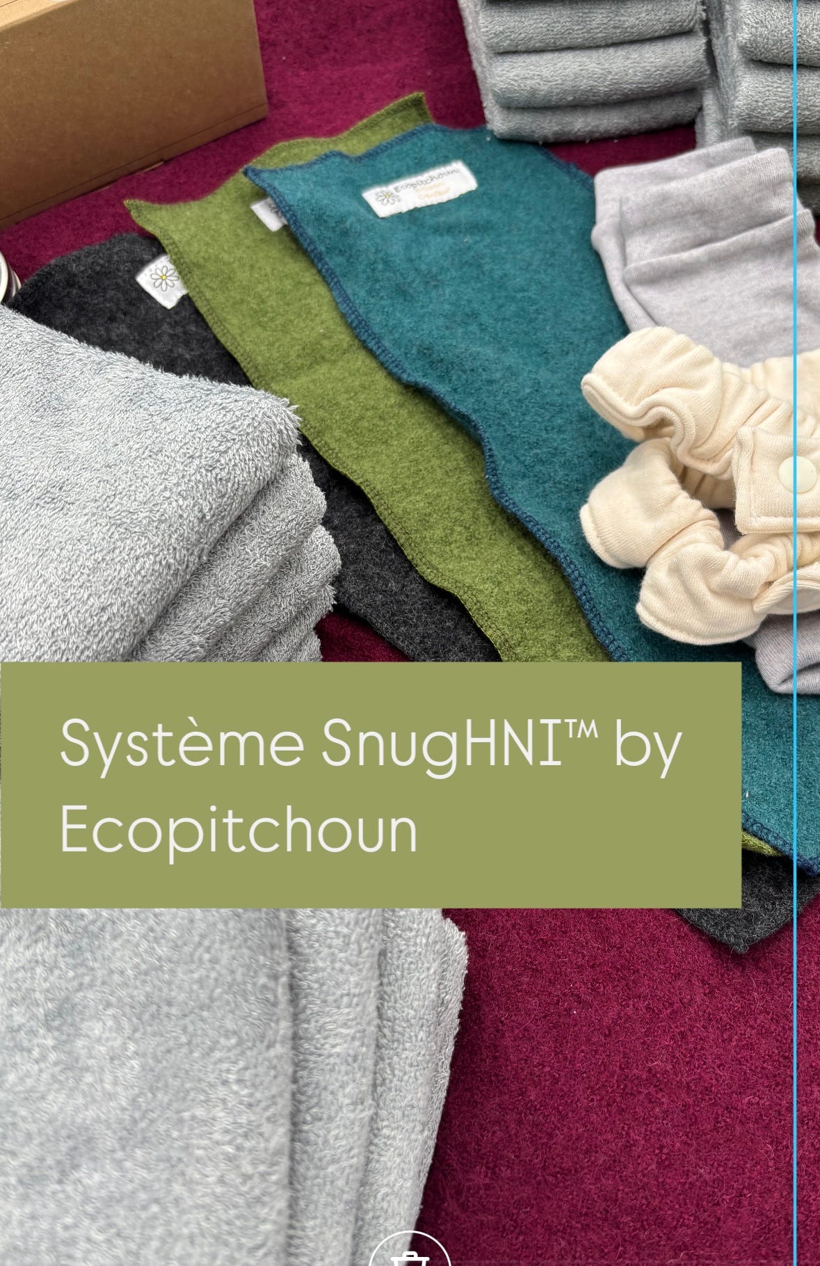 Système SnugHNI™ by EcopitchounLe SnugHNI™ : une solution minimaliste et douce pour pratiquer…
