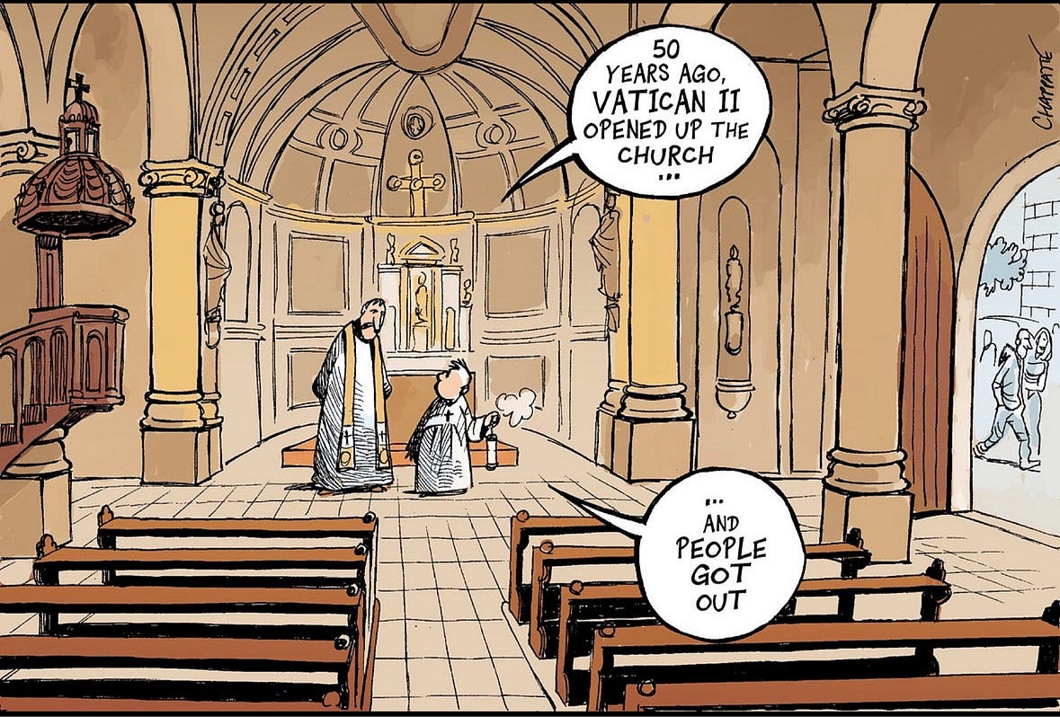 Cheat Sheet: Ravages of Vatican II