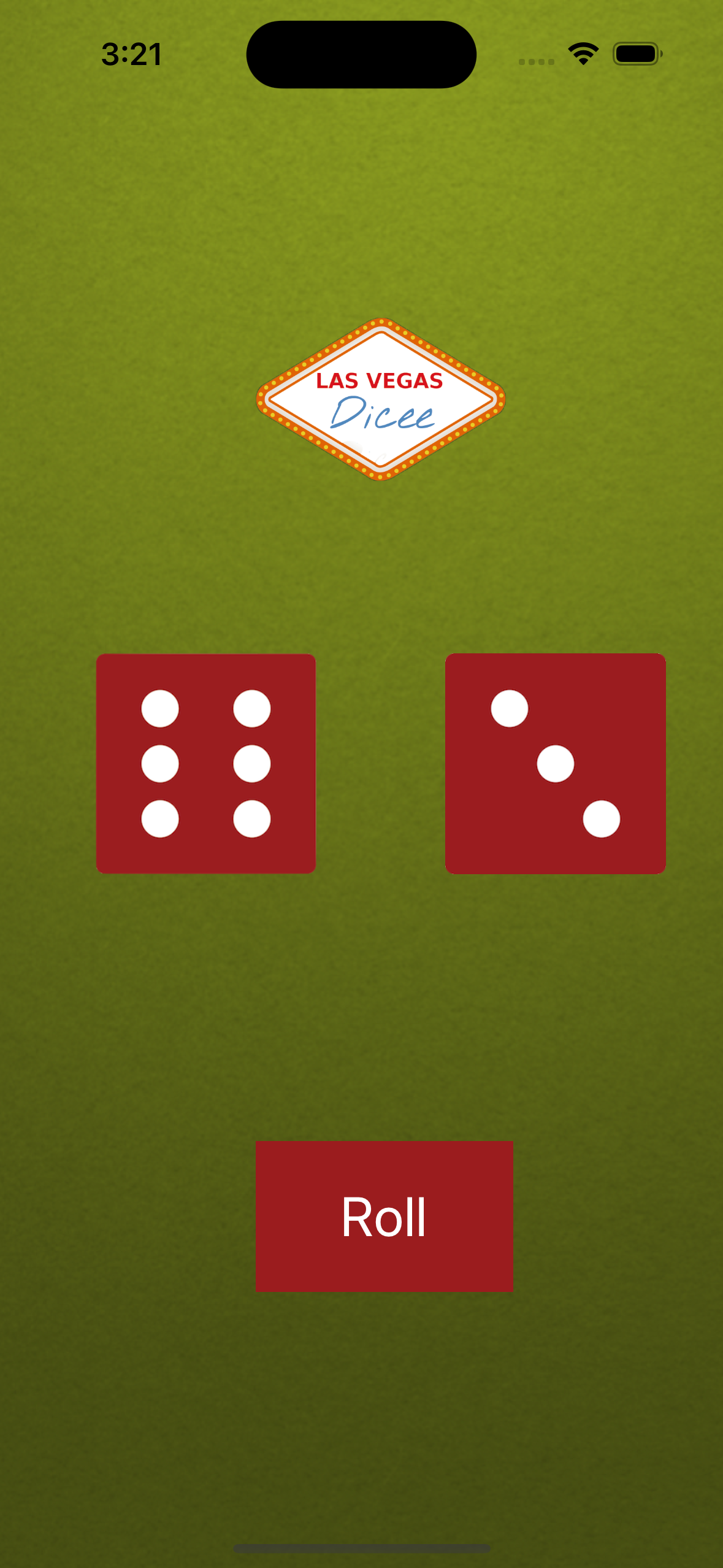 HW15 Dice Roll Game II & App Icon by Janus 彼得潘的 Swift iOS App 開發教室