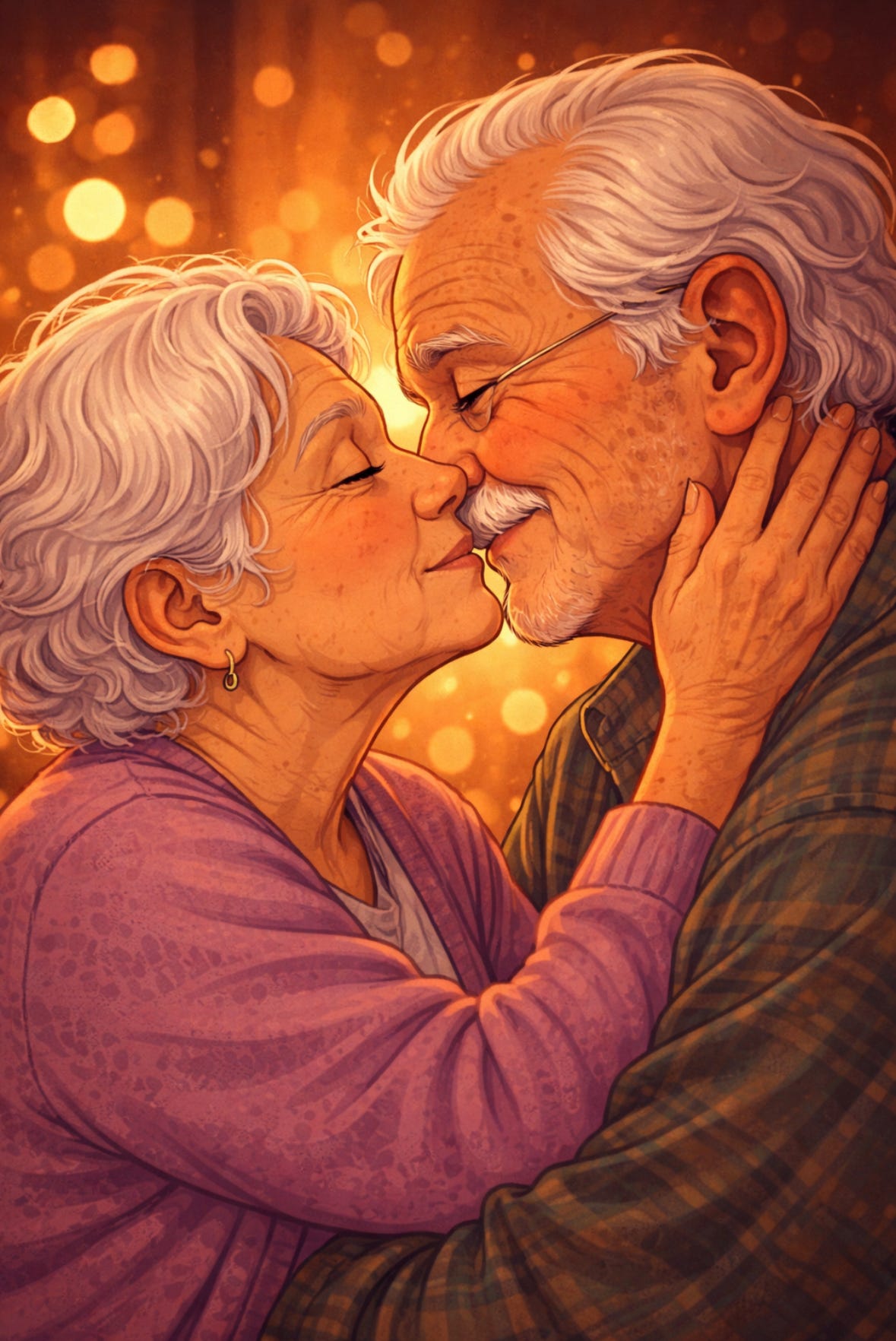 On the magic that lives in a kiss