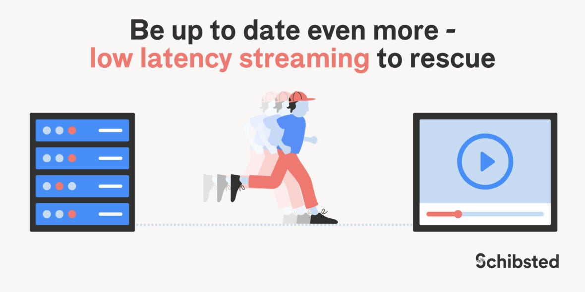Be up to date even more — low latency streaming to the rescue