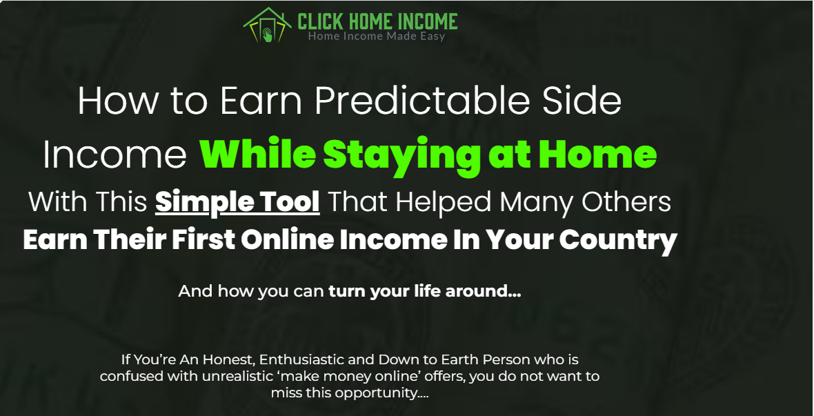 Click Home Income: Your Key to Internet Success | by Mungo Martin ...
