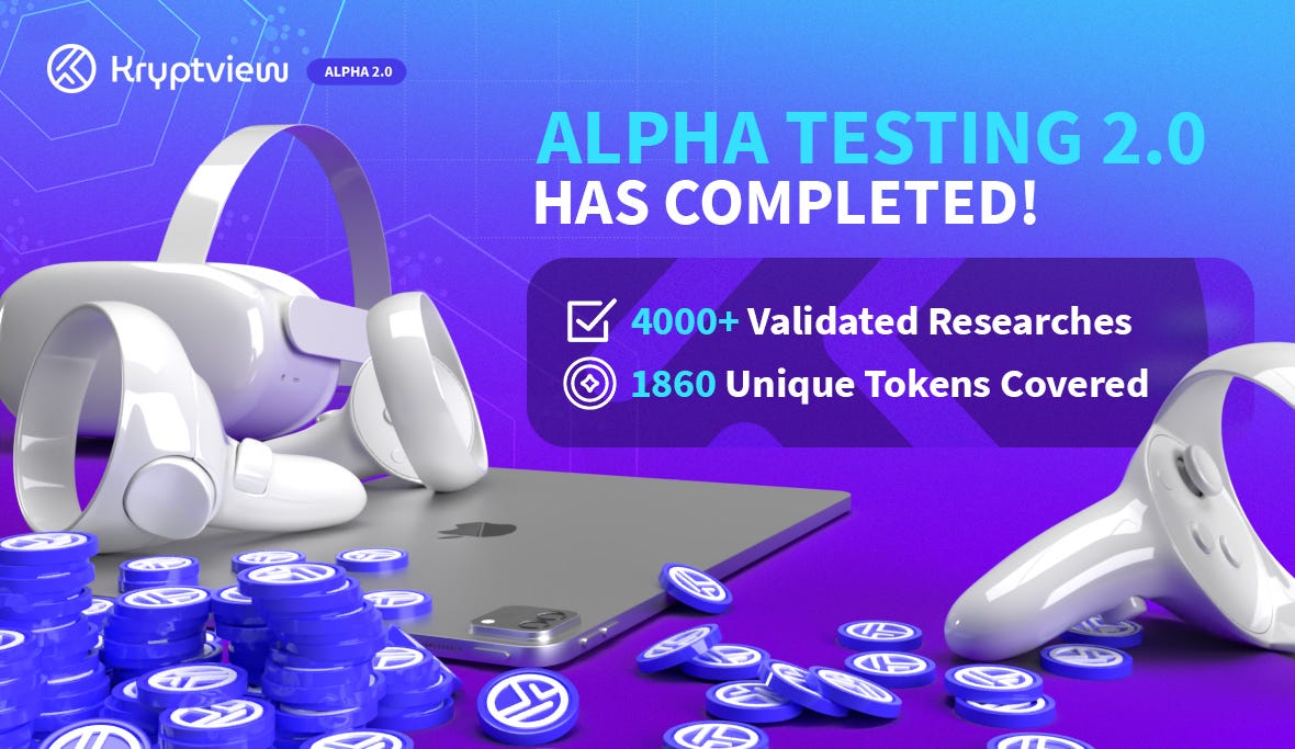 Kryptview’s Alpha 2.0 successfully completed! | by Kryptview | Medium