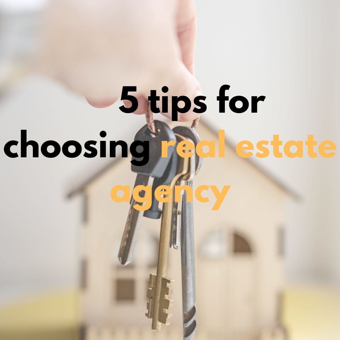 How To Choose Real Estate Agency5 Tips Omer Farooq Khalid Medium