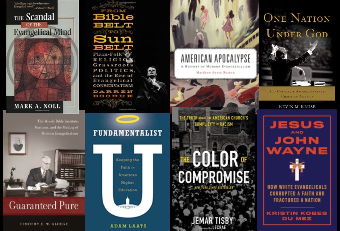 Short Reviews of Eight (+2) Books on the Social History of US Conservative  Christianity | by New Transcendentalist | Medium