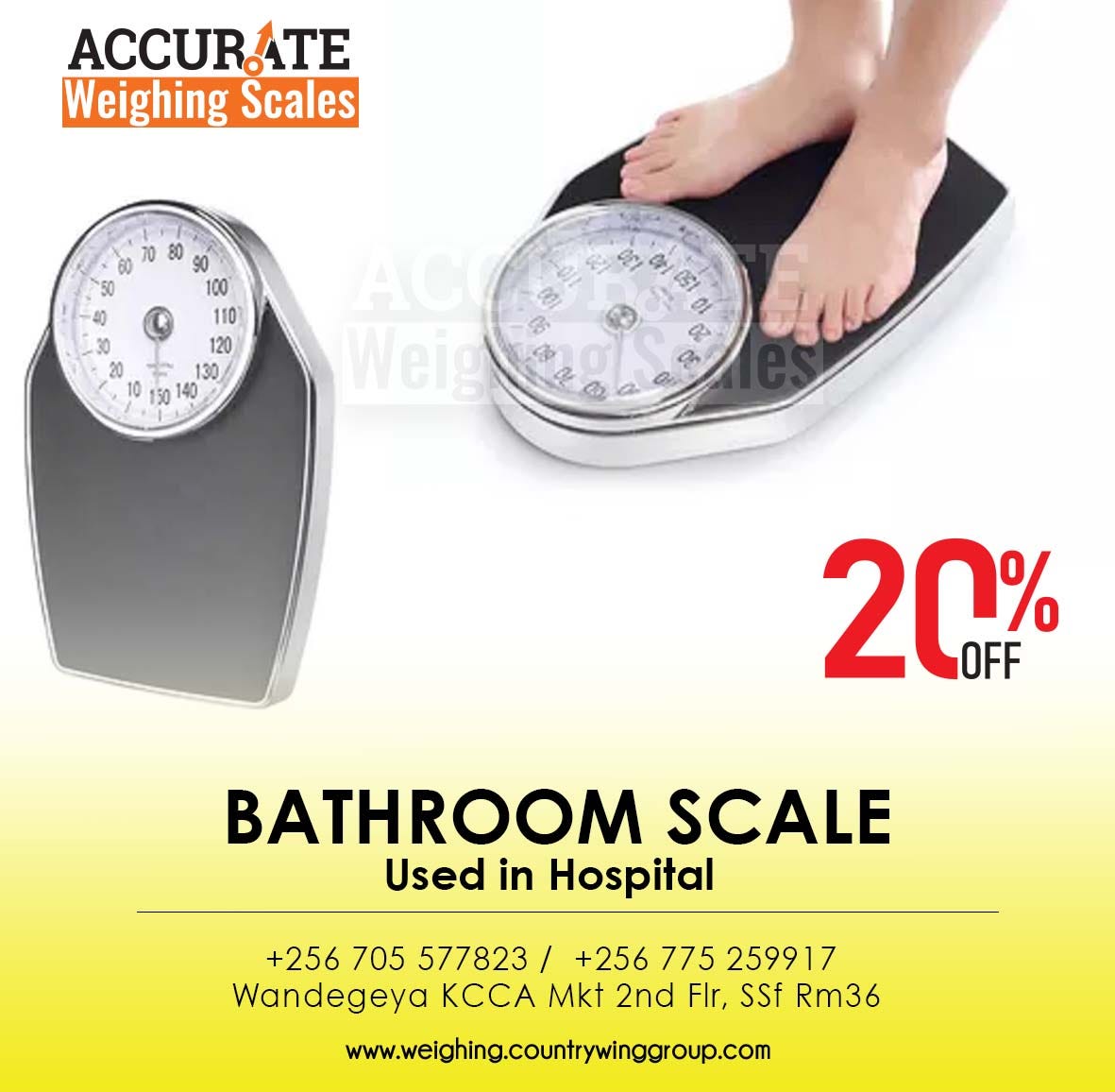 Reliable dial mechanical health bathroom weighing scales in Kampala ...