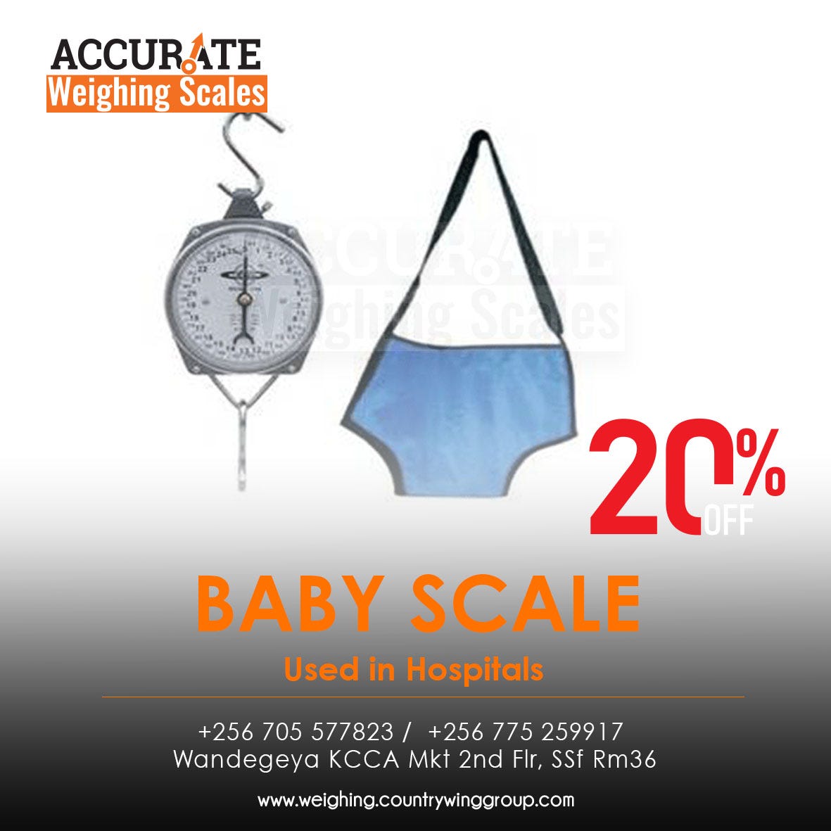 Reliable dial Baby scales from Accurate weighing Scales