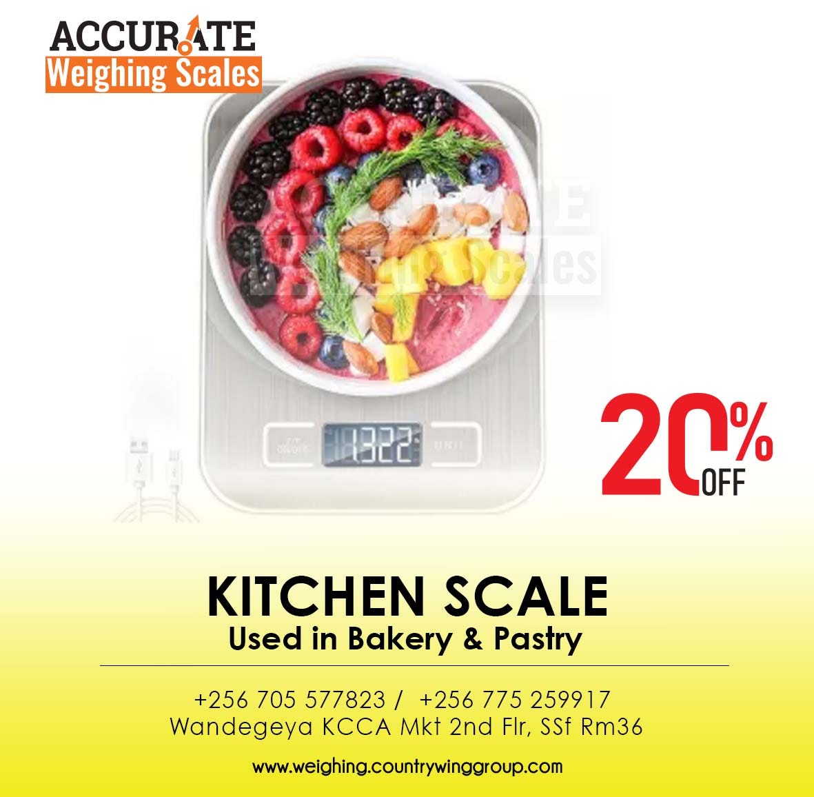 Digital kitchen weighing scales with tare functions Testingweights