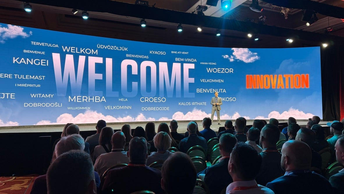CEO Michael Weening opens Calix’s ConneXions 23 partner event (CREDIT: SmartTech Research)