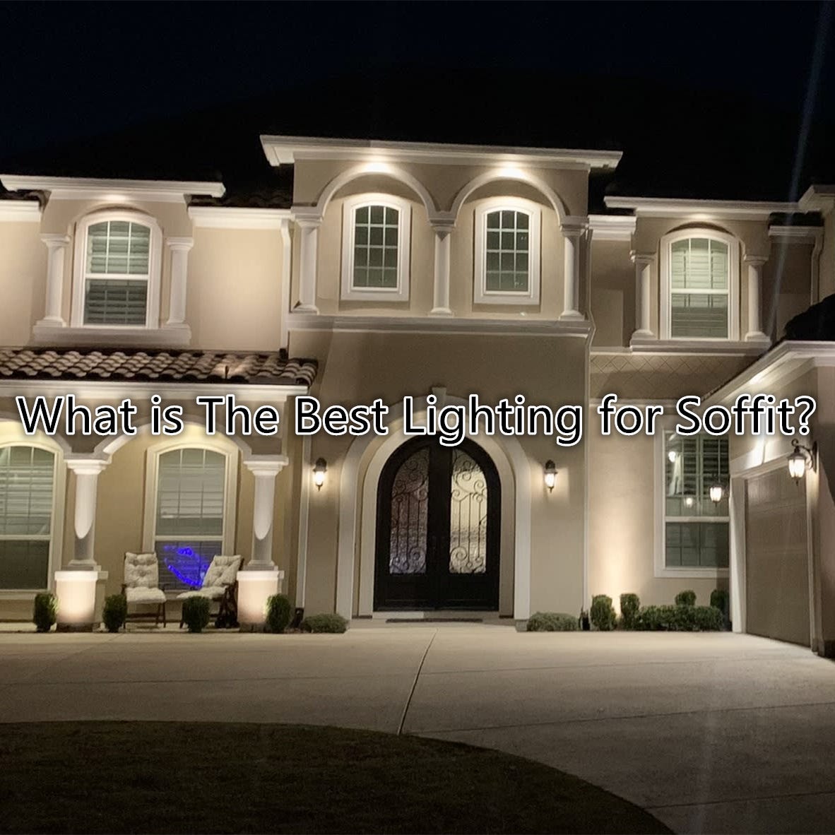 Exterior Soffit Lighting Ideas. Soffit decoration is a great way to add… |  by Eneradar | Medium