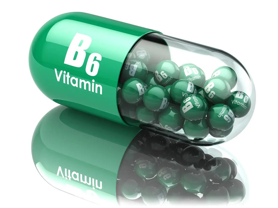Vitamin B6 may reduce anxiety and depression by Nootropics Savvy Medium