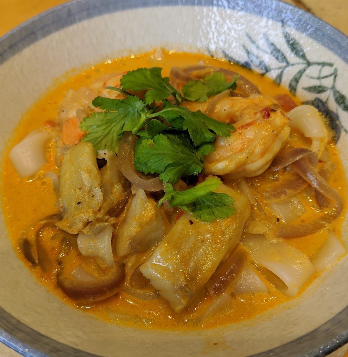 recipe #4: coconut milk seafood curry | by Kartik Das | next favorite