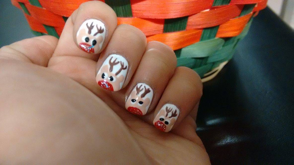 DIY Rudolf the Big Nose Reindeer Designs by Susan Le Medium
