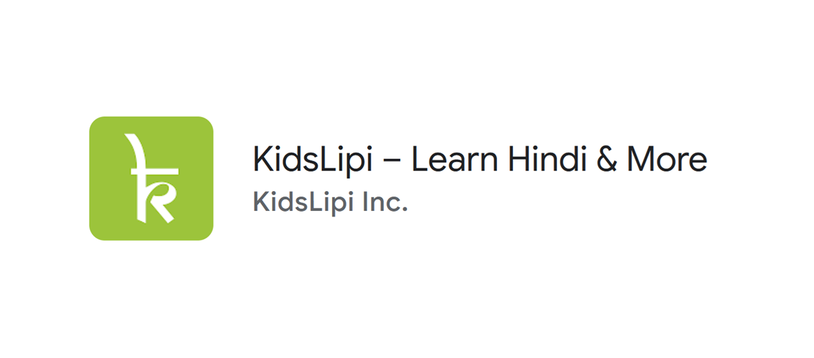 Language App Review Wednesday #30: KidsLipi — Learn Hindi and More