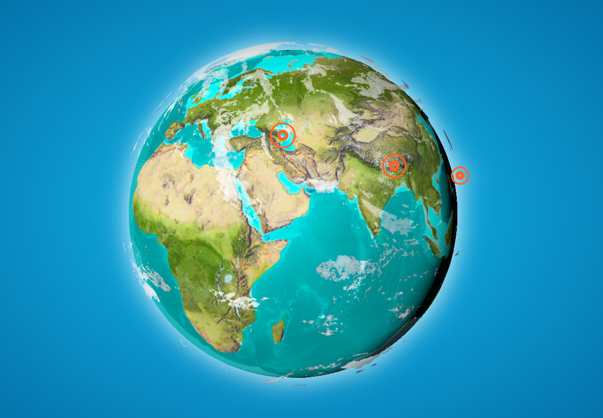 Rotating 3d World Map Animation Using Powerpoint Office 365