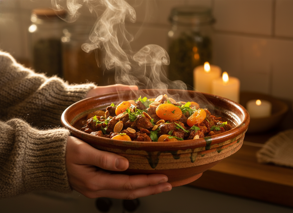 Moroccan Lamb Stew — Rich, Warming, and Packed With Flavor