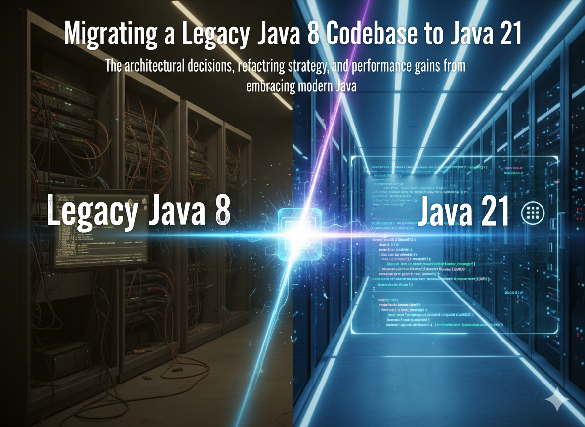 Migrating a Legacy Java 8 Codebase to Java 21 | by Michael Preston ...