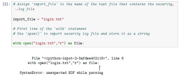 Use Python to Import and Parse a Text file | by Lisandro Raya | Medium
