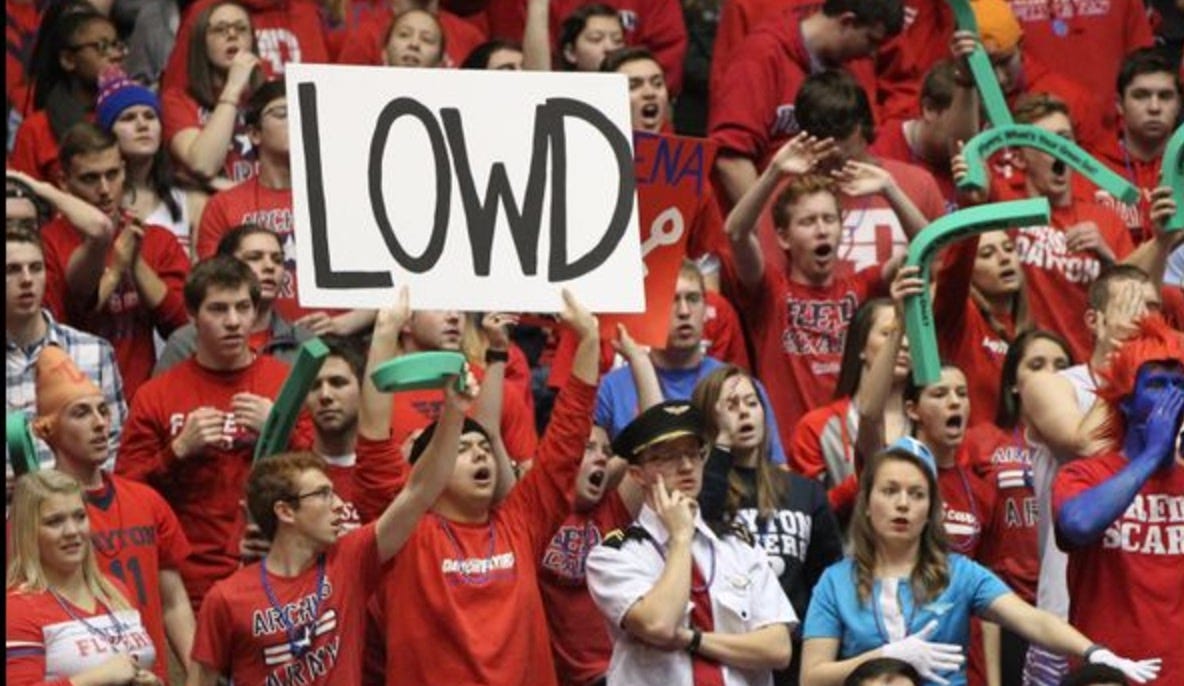 Flyer Faithful ranked 1 traveling fan base in College Athletics by