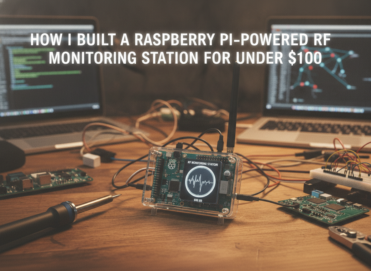 How I Built a Raspberry Pi–Powered RF Monitoring Station for Under $100
