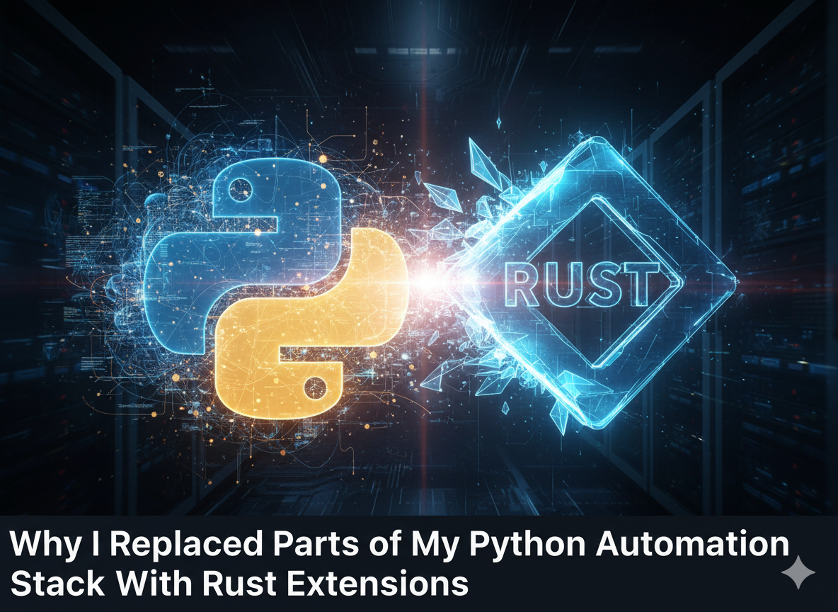 Why I Replaced Parts of My Python Automation Stack With Rust Extensions ...