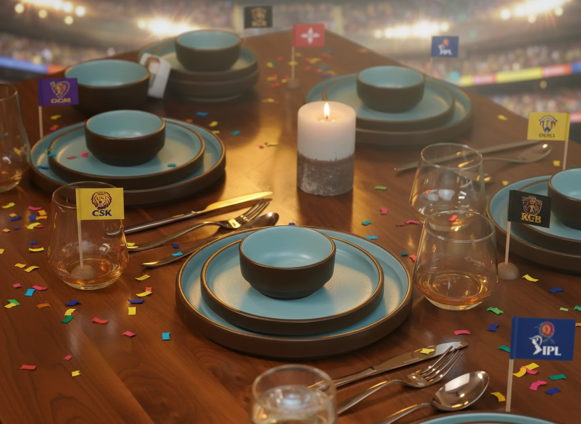 IPL 2026 Watch Parties at Home: Why a Premium Dinner Set Changes Everything