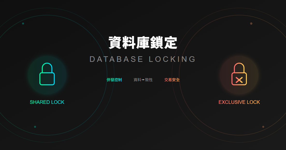 🔒資料庫系統的鎖定機制在各情境下存在的必要性