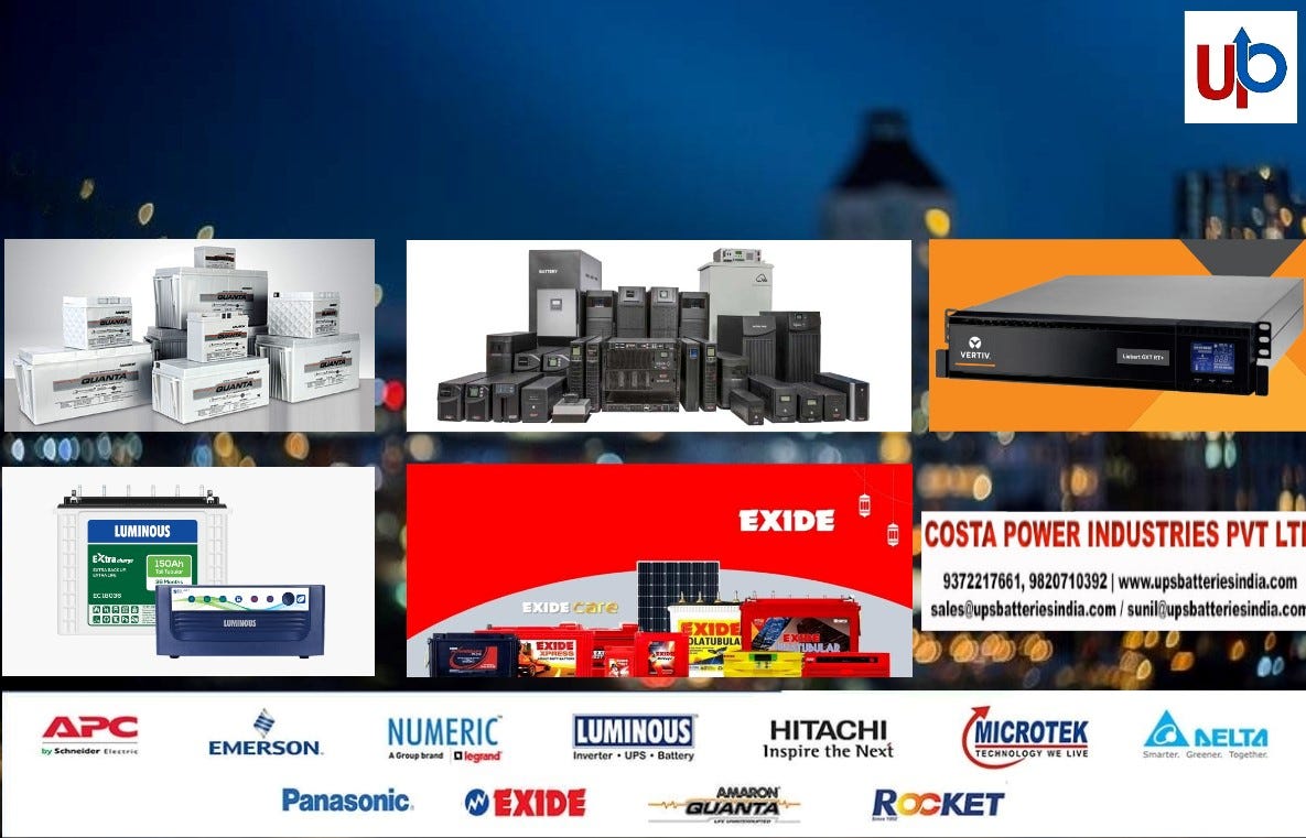 What are the main types of UPS ?. Basically, the UPS is the electric… by Costa Power