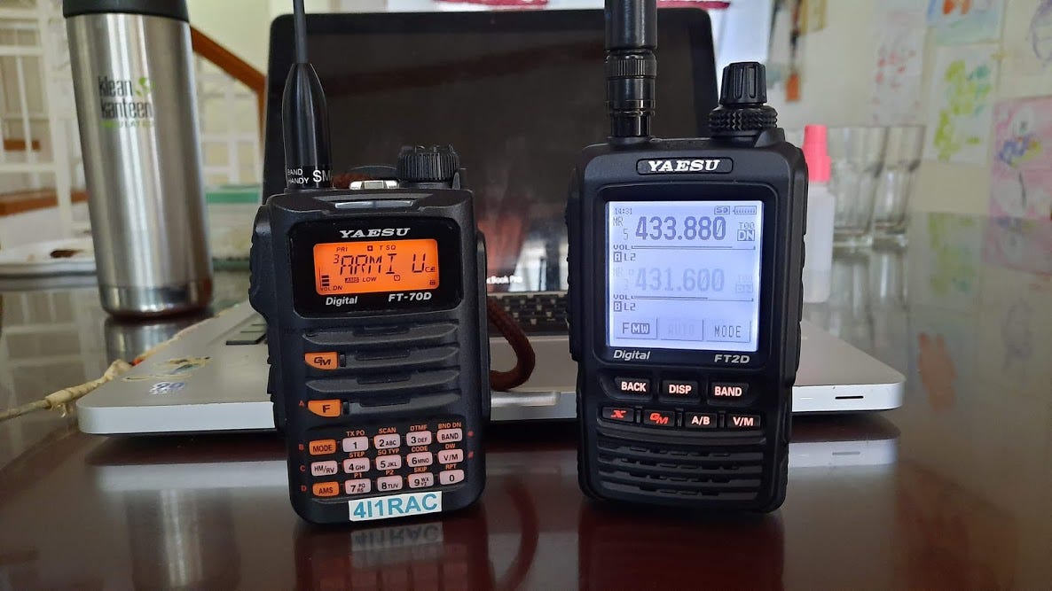 Yaesu FT-70DR vs Yaesu FT2DR. Is the Yaesu FT-2DR worth the extra