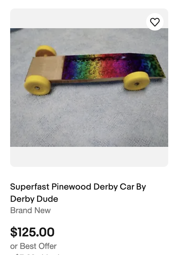 Scouting spirit exhibited in Pinewood Derby