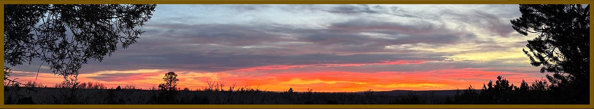 Red sunset. ©Citizenschallenge