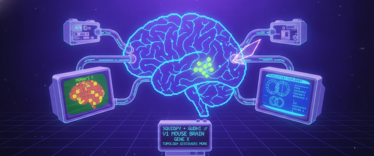 What Your Spatial Transcriptomics Analysis Misses, and How Topology Finds It