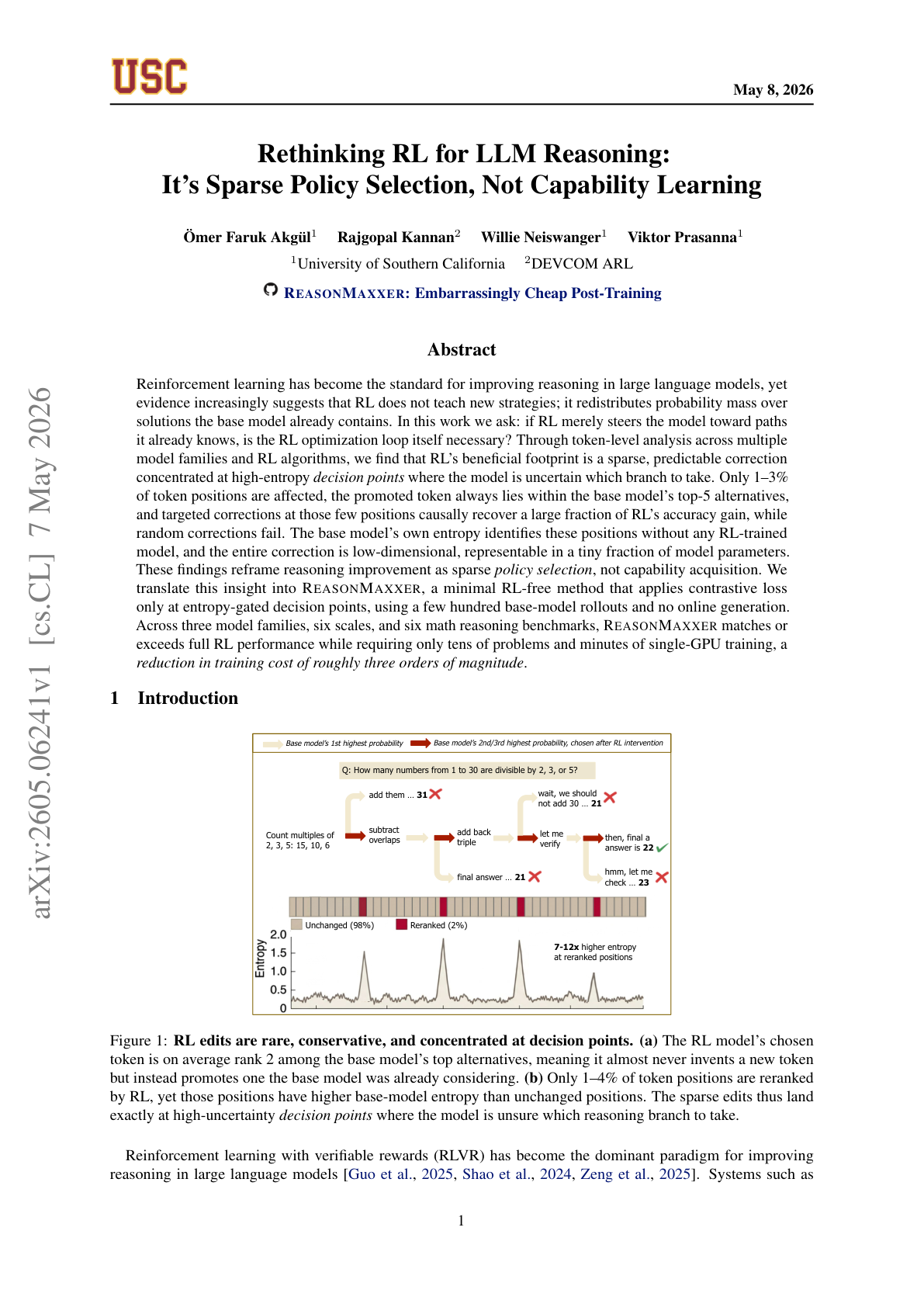 RL Doesn’t Teach; It Steers: Why ReasonMaxxer is the $5 Killer of Traditional Reinforcement…