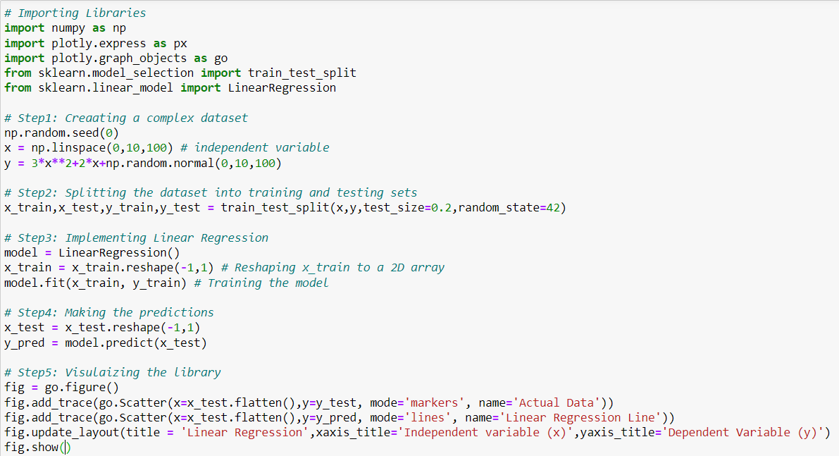 Linear Regression. The Linear Regression algorithm is used… | by Harsh ...