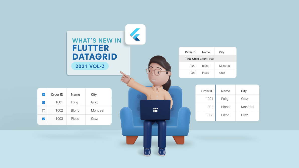 What’s New in 2021 Volume 3: Flutter DataGrid | by Rajeshwari ...