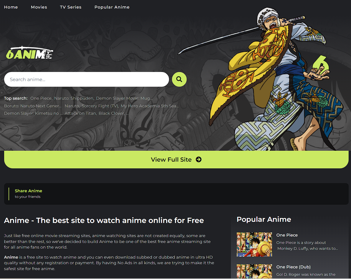 Melhores Sites de Streaming de Anime Grátis para Download de Anime