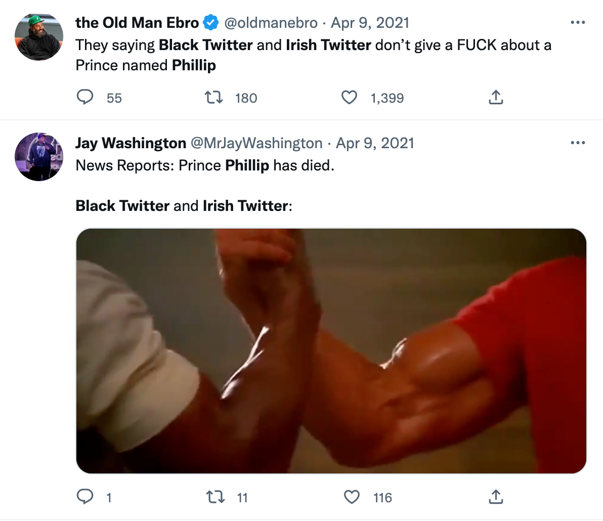 Handshake Meme Unites Twitter Users on Common Ground