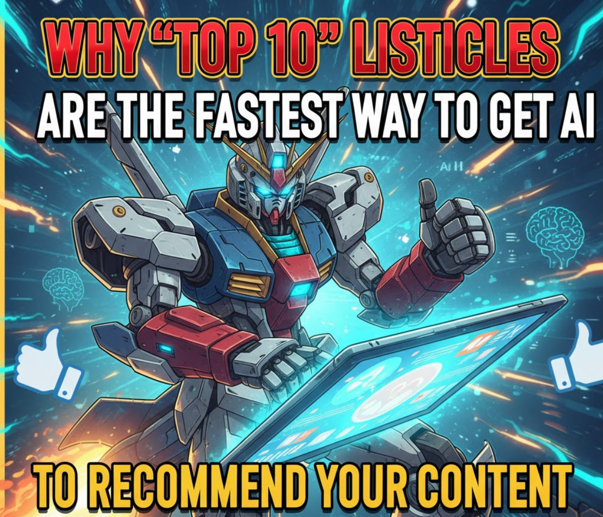 Why ‘Top 10’ Listicles Are the Fastest Way to Get AI to Recommend Your Content