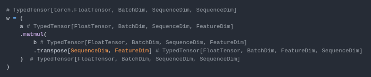 Typed Tensors: The need to properly manage tensor shape