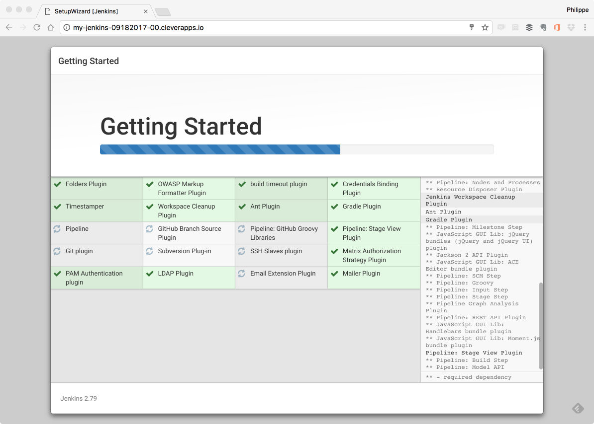 Create a DevOps platform with Clever Tools and NodeJSPart 2 Jenkins