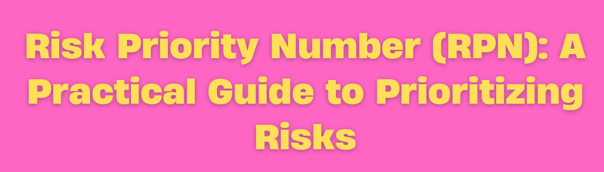 Importance of RPN - LifeScienceSaga - Medium