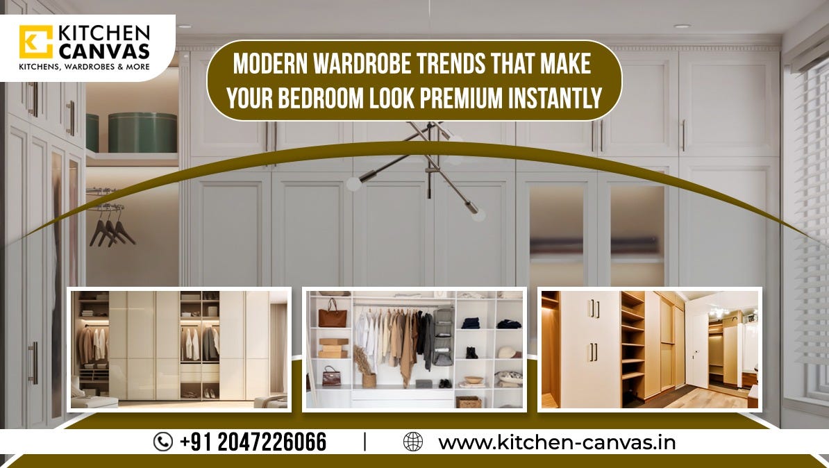 Modern Wardrobe DesignsModern Wardrobe Trends That Make Your Bedroom Look Premium Instantly