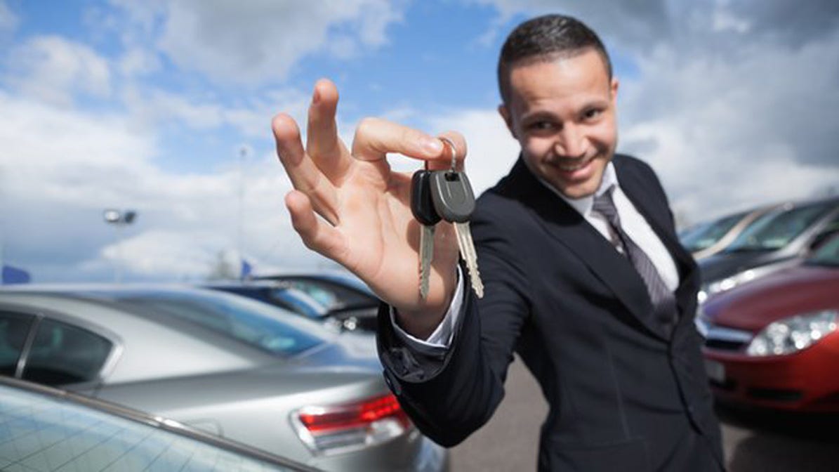 Ten things you never want to admit when returning a rental car. by