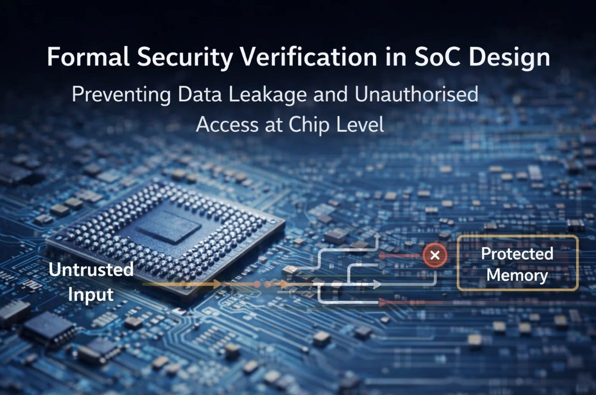 Formal Security Verification in SoC Design: Preventing Data Leakage and Unauthorised Access at Chip…